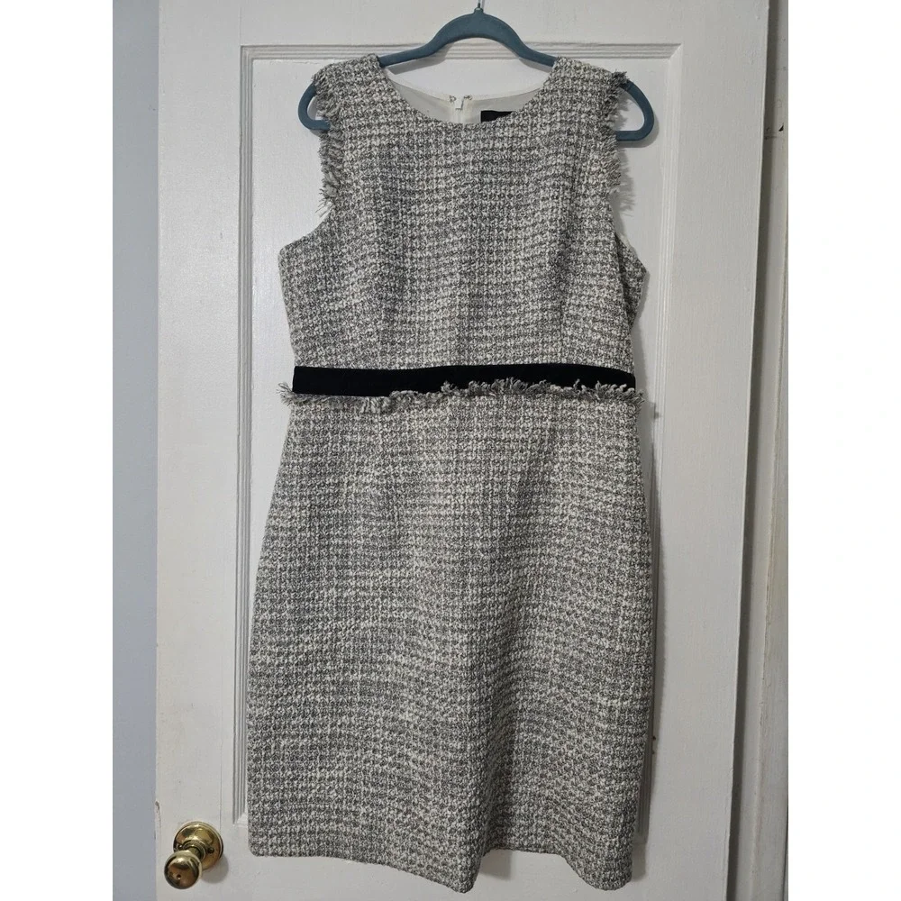 J. Crew Sheath dress‎ in sparkling constellation tweed 14 New
